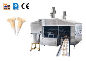 Quality Commercial Automatic Wafer Cone Production Line Rolled Sugar Biscuit Cone Machine wholesale
