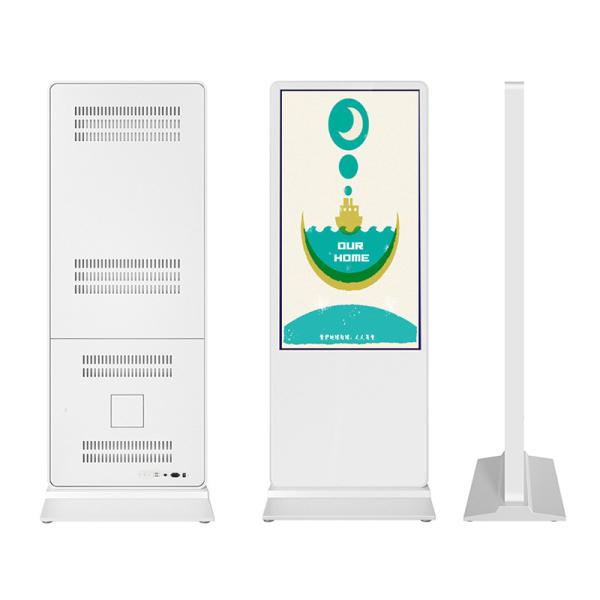 lcd 43 49 55 inch indoor floor standing media display kiosk advertising player