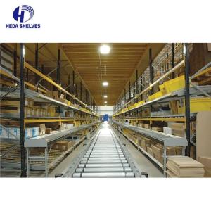 Quality Gravity Carton Flow Rack Rollers Increase Cargo Mobility wholesale