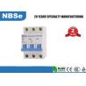 Buy cheap Building 3 Pole Circuit Breaker / Miniature Current Circuit Breaker 3P from wholesalers