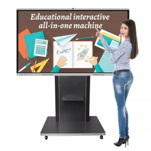 Quality Multimedia Meeting Classroom 65 Inch Interactive Whiteboard 3840x2160 wholesale