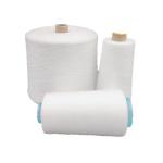 100 Spun Polyester Yarn Raw White Knitting Weaving Ne 20S 30S 40S 42S 45S 60S