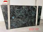 15-18mm Thickness Azul Bahia Marble Transparent Crystal Blue Onyx Marble Tile at