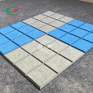 Quality Lightweight Durable Felt Wall Panels Polyester Fiber Fire Retardant wholesale