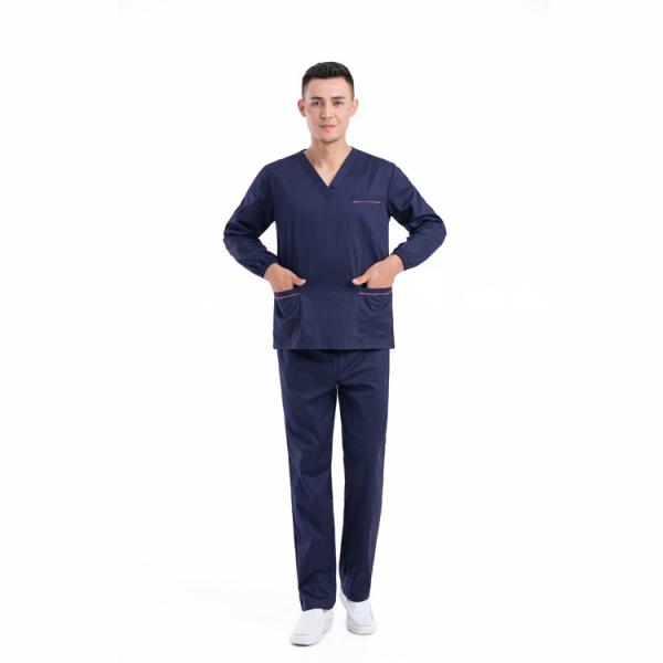 Hot Sale Anti Wrinkle Washable Soft Nurse Scrubs Hospital Medical Scrubs Women