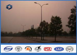 Quality Conial Polygonal Galvanized Powder Coated Parking Light Steel Pole wholesale