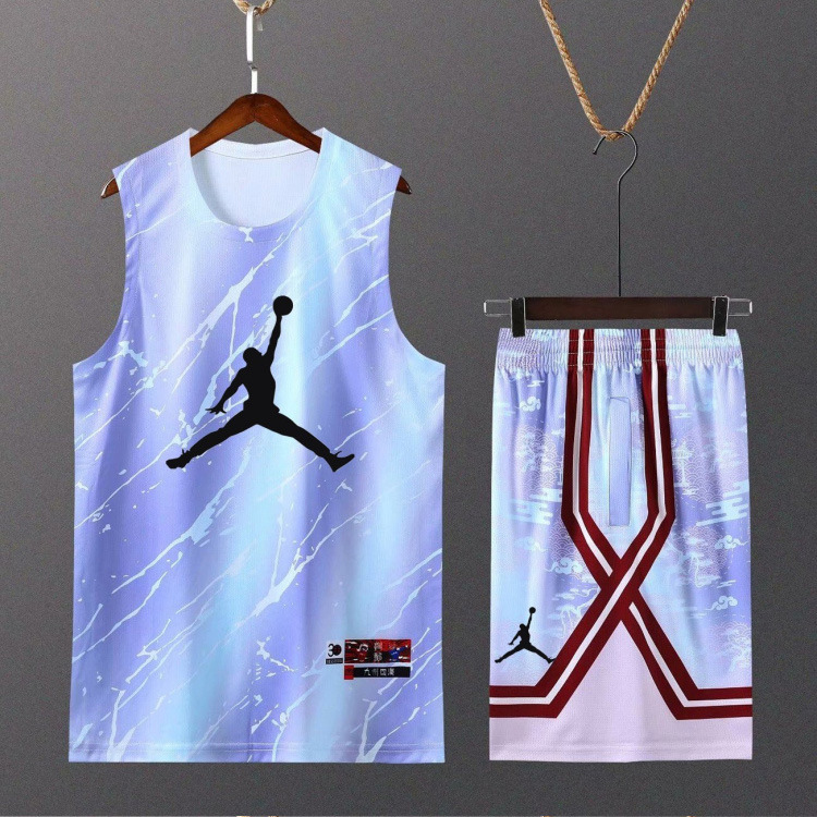blank basketball uniforms accept the customization logo sublimation printing basketball jersey short of man