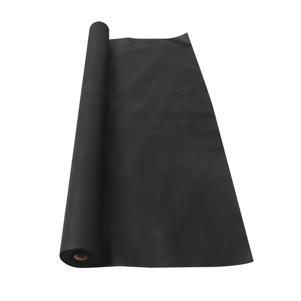 40gsm-100gsm Agriculture Non Woven Cover Weed Control Fabric Roll Landscape Weed Suppression