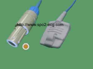 Quality GoldWay Adult Finger Clip Oxygen Sensor Redel 7 / 5 Pin 3.0 Meter Length wholesale