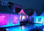 Waterproof Frame Aluminum Alloy Marquee Pagoda Tent For Outdoor Trade Show Event