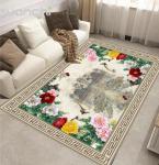 New Style 3D Chinese polyester Fiber Living Room Floor Carpet Special Style