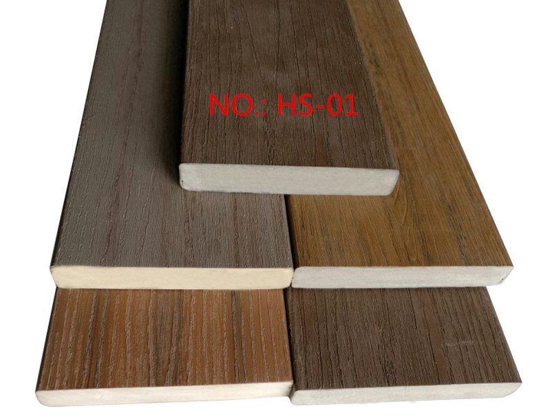 Outdoor Garden Park Yard and Balcony Decking with PVC Wooden WPC Flooring Customized