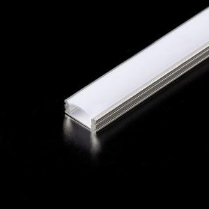 Quality 8mm White LED Aluminium Profile Square Profile Light PC Cover Linear wholesale