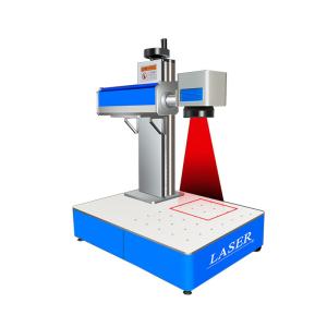 Quality Gantry Type Configuration 20W 30W 50W Raycus Metal Stainless Steel Fiber Laser Marking Machine for Printing Shops wholesale