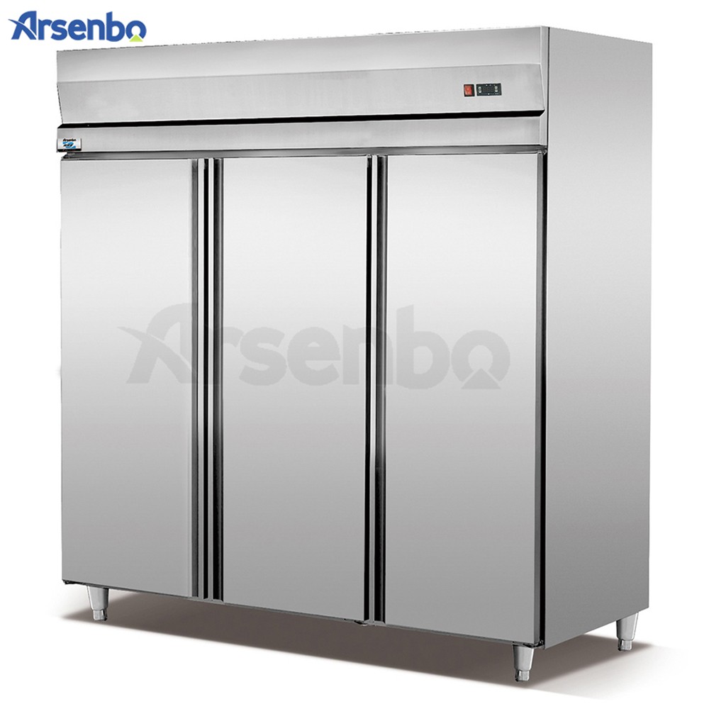 Practical Kitchen Fridge Freezer Multiclimate Upright Two Door