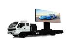 Mobile Advertising Trailer LED Display , Electronic Billboard LED Display P4mm