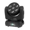 Buy cheap Wedding Sharpy Disco Stage lighting 7*10W , RGBW 4in1 LED Mini Beam Moving Head from wholesalers