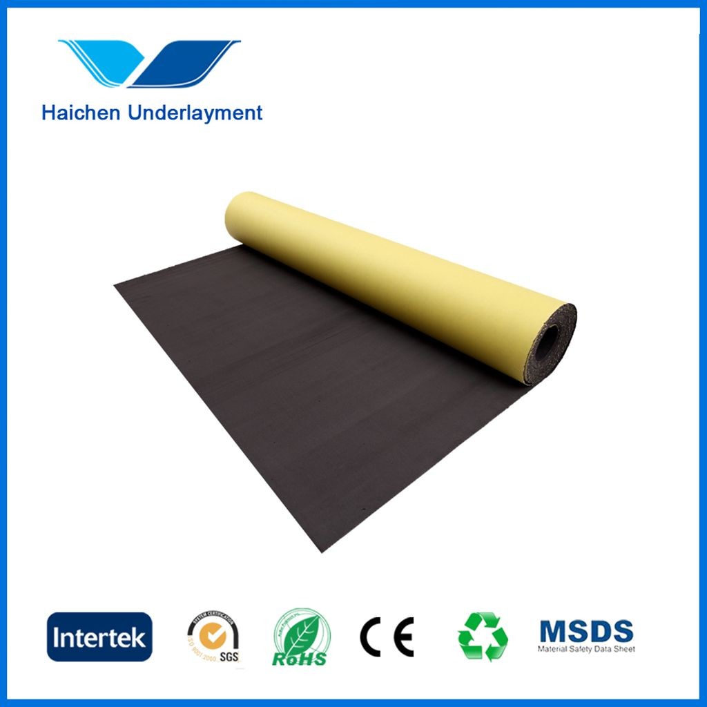 Self Adhesive Underlay For Solid Wood Flooring EVA Foam Roll 2mm 3mm