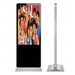 lcd 43 49 55 inch indoor floor standing media display kiosk advertising player