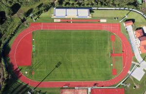 Quality High Strength Full PU Running Track EPDM Granules Training Center wholesale