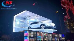 Quality Outdoor Naked Eye 3D LED Screen Display Big LED Splicing Screen RGB IP65 LED Display wholesale