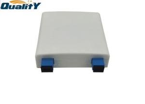 Quality 86*86*23mm SC UPC Fiber Termination Box For FTTH wholesale