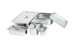 Restaurant Silver Stainless Steel Cookwares / Pans 0.8mm For Food , 325x265mm