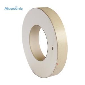 Quality 20 - 200kHz Diameter 50 MM Piezo Ceramic Ring Ultrasonic Transducer wholesale