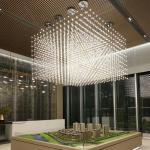 Modern Large Luxury LED Chandeliers Indoor Hotel Decoration Chandelier Lighting