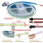 High Brightness DC12V24V Ice-Blue COB Led Strip Light for Hotel and Indoor
