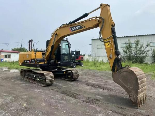 13ton Middle Used Sany Excavators Backhoe Excavators Sany Sy135 13500kg Crawler