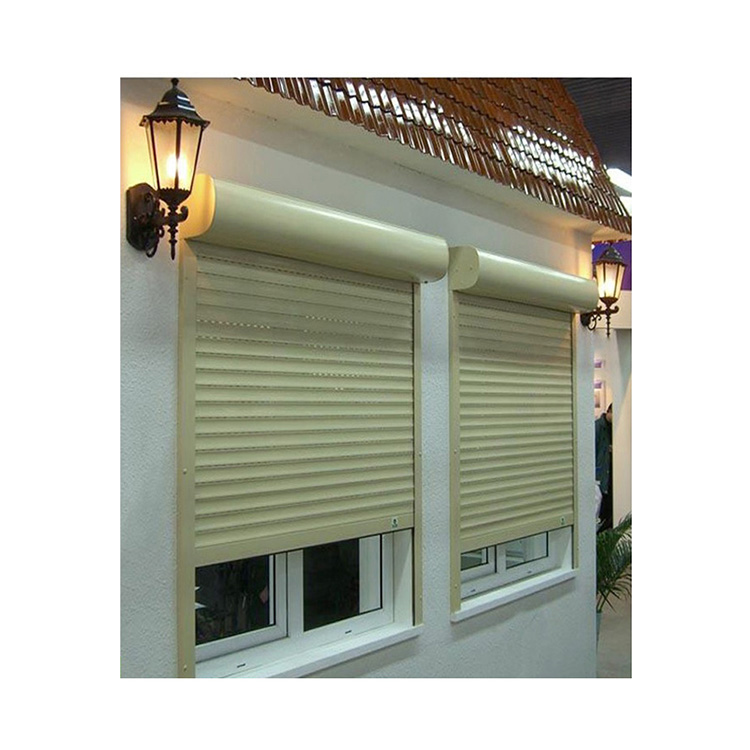 KDSBuilding Hurricane Thermal One Piece Aluminum Roll Round Shutter Window