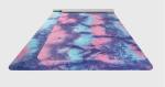 Tie-dyed Extra thin Travel Mat, Lightweight Printed Yoga Mat, Ultra light