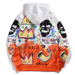 Autumn Winter Polyester Cotton Hoodie O Neck Warmest Hoodie For Winter Men'S