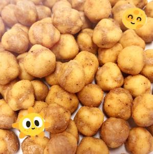 Quality Seasoned Chilli Flavor Coated Crispy Fried Chickpeas NON GMO wholesale