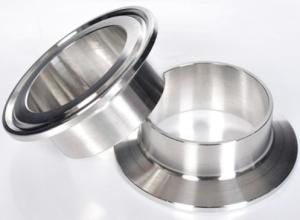 Quality 304 316 Stainless Steel Clamps Quick Fitting Sanitary Quick Flange Chuck Welded Pipe Fittings wholesale