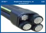4*35 4*50 ABC Low Voltage Aerial Bundled Cable PE Insulation Aerial Insulation