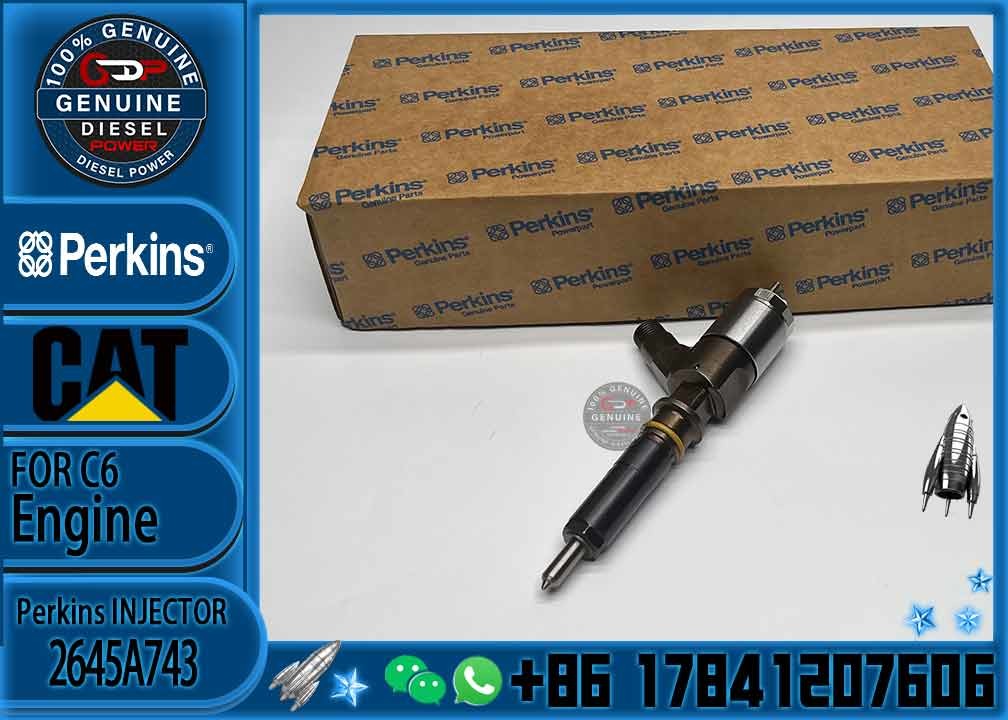 Diesel engine fuel injector 321-0990 2645A743 for 321D excavators engine diesel C6.6 injector