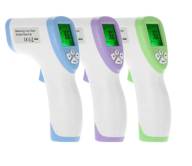 Stable Contactless Infrared Thermometer DC 9V Battery 34.0°C~42.0°C range