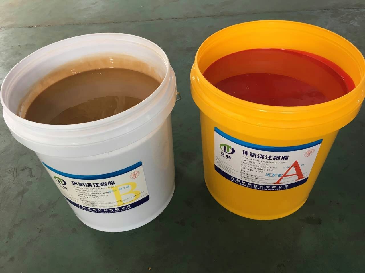 Curing Casting Resin Flame Retardant Quick Dry Type transformers and insulators