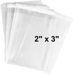 Transparent Self Adhesive Cellophane Treat Bags For Parties / Celebrations