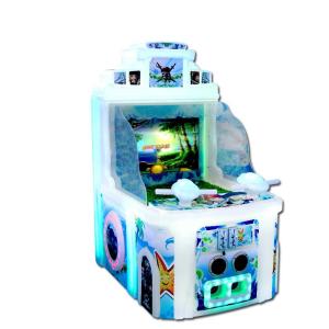 Quality Mini 2 Players Water Jet Gun Shooting Arcade Machine / Ticket Redemption Machine wholesale