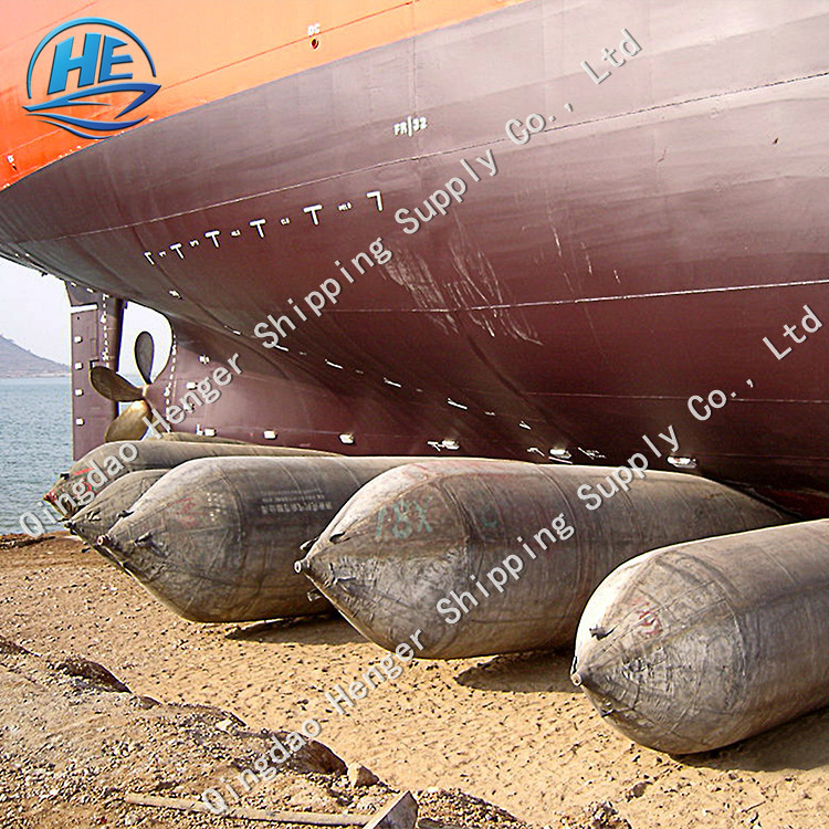 D15 L12m 8 Layers Ship Launching Marine Salvage Airbags Floating Rubber Marine Airbag