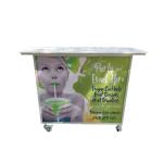 Colour Changing Light Up Events Foldable Bar Counter Furniture , Led Portable
