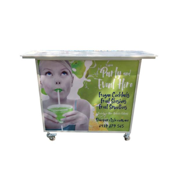 Colour Changing Light Up Events Foldable Bar Counter Furniture , Led Portable