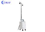 360 Degree Mobile Sentry Surveillance Trailers Solar Trailer Mounted Light
