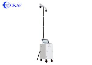 Quality 360 Degree Mobile Sentry Surveillance Trailers Solar Trailer Mounted Light Towers wholesale