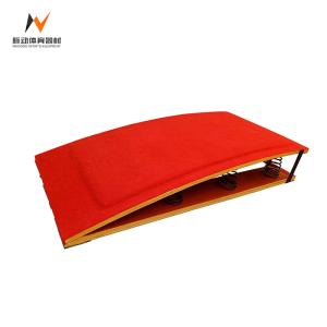 Quality Sturdy Red Gymnastic Springboard For Sports Training Equipment wholesale