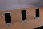 COMER 6 ports retail anti-theft security display alarm systems for cellphone