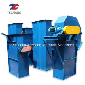 China Wear Resistant Inclined Bucket Conveyor , Carbon Steel Grain Bucket Elevator on sale